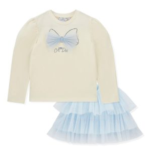 ADee W253525 Naya Tulle Bow Skirt Set Preorder