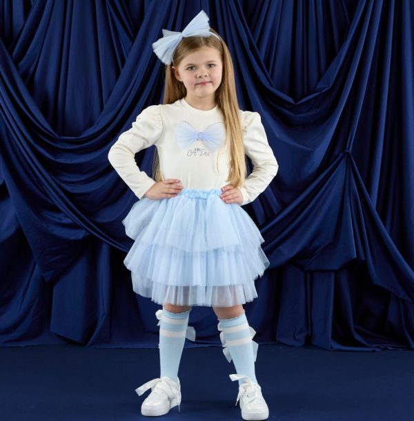 ADee W253525 Naya Tulle Bow Skirt Set Preorder - Image 2