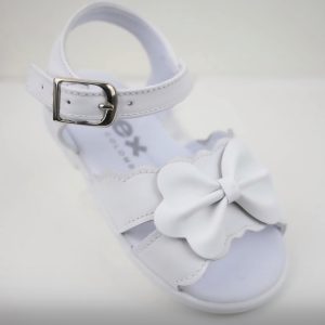Pex Bobby White Leather Summer Sandal Sizes 18/2 - 22/5
