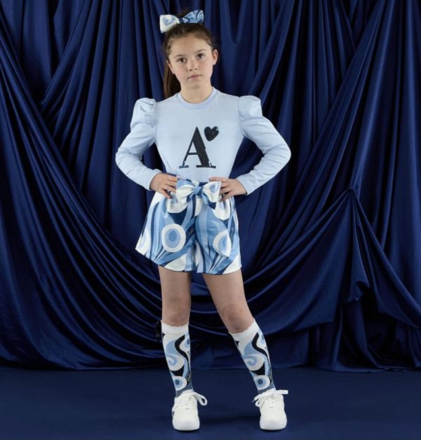 ADee W253529 Nova Swirl Print Shorts Set Preorder - Image 2