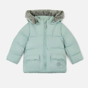Mitch & Son MS25401 Jack Fur Trimmed Jade Winter Jacket Preorder