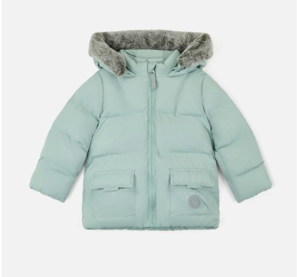 Mitch & Son MS25401 Jack Fur Trimmed Jade Winter Jacket Preorder