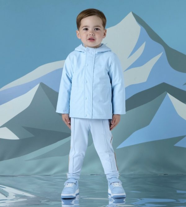 Mitch & Son MS25422 Joey Sky Blue Raincoat Preorder - Image 5