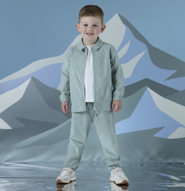 Mitch & Son MS25403 Jacob Nylon Jade Shacket Preorder - Image 2