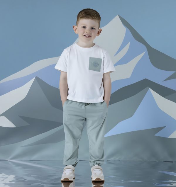 Mitch & Son MS25416/25417 Jade Nylon Trouser & Pocket T-Shirt Preorder - Image 4