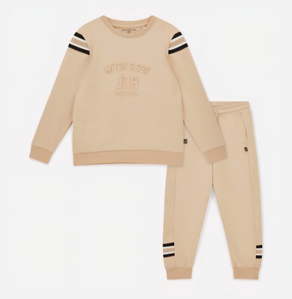 Mitch & Son MS25605 Luis Embossed Crew Neck Tracksuit Preorder