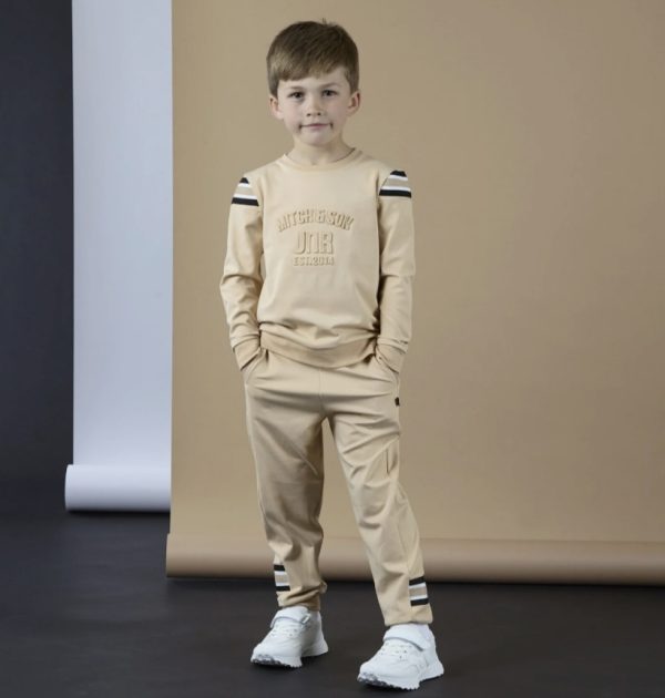 Mitch & Son MS25605 Luis Embossed Crew Neck Tracksuit Preorder - Image 5