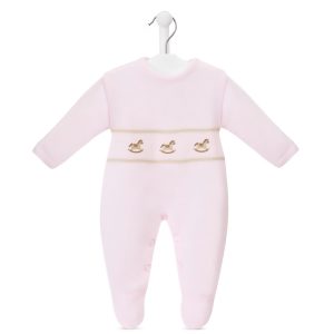 Dandelion A4977P Pink Rocking Horse Knitted Winter All in One Preorder