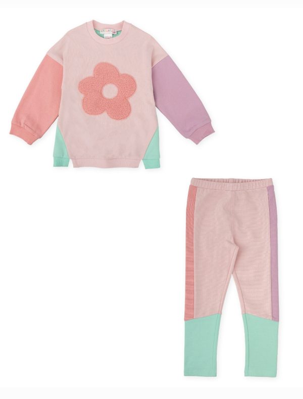 Agatha Ruiz by Tutto Piccolo 8732 Winter Pink Leggings Set Preorder Due 31/08