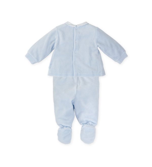 Tutto Piccolo 2777 Blue Winter 2 Piece with Feet Preorder Due 31/08 - Image 3