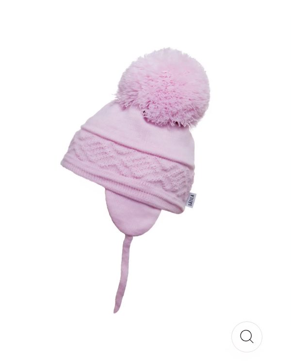 Satila Malva Pink Winter Pom Pom Hat Preorder Expected 31/08