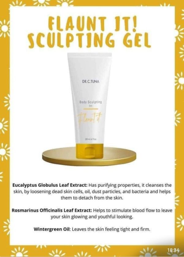 Dr C Tuna Flaunt It Anti Cellulite Gel and Scrub Package - Image 3