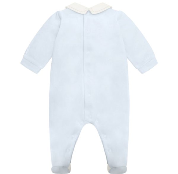 Emile et Rose 2618 Kasper Baby Blue Velour All in One Preorder 31/08 - Image 3
