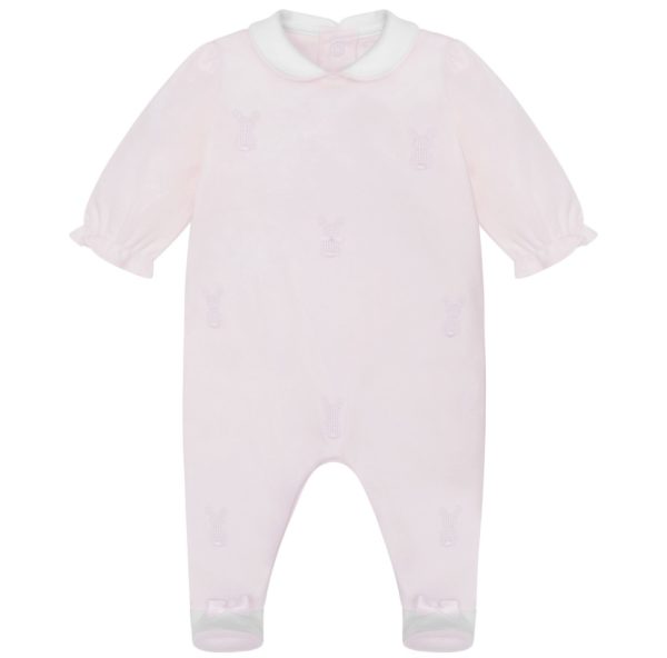 Emile et Rose 2630 Kallie Baby Pink All in One with Bunny Designs Preorder 31/08 - Image 3