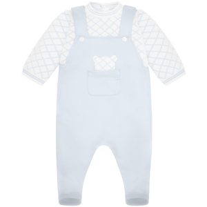 Emile et Rose 2634 Kit Baby Blue Dungaree All in One Preorder 31/08