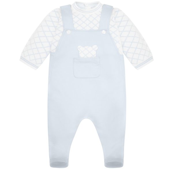Emile et Rose 2634 Kit Baby Blue Dungaree All in One Preorder 31/08