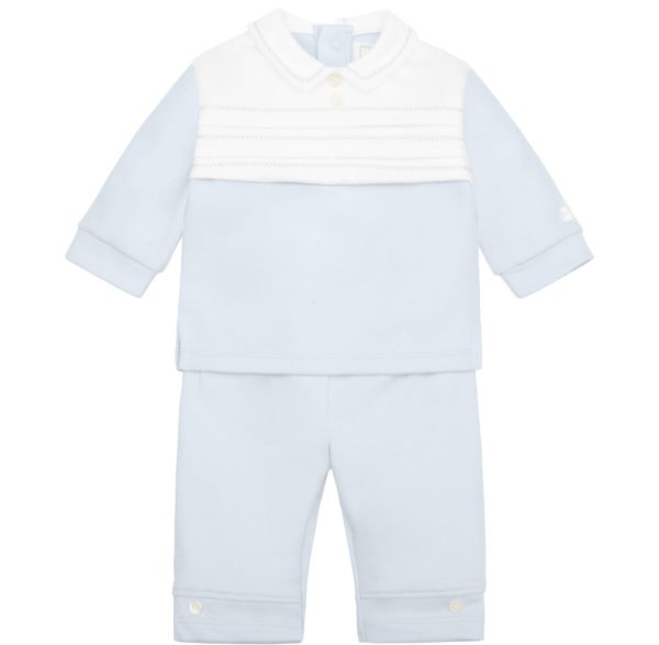 Emile et Rose 6511 Kevin Baby Blue 2 Piece Trouser Set Preorder 31/08