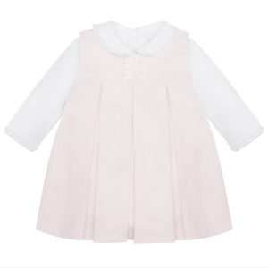 Emile et Rose 8473 Kendall Baby Pink 2 Piece Dress & Vest Set Preorder 31/08