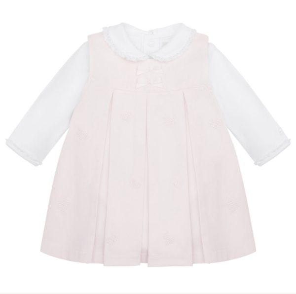 Emile et Rose 8473 Kendall Baby Pink 2 Piece Dress & Vest Set Preorder 31/08