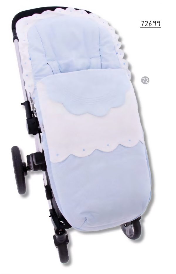 Rosy Fuentes 72175 White & Blue Cosy Toe Preorder